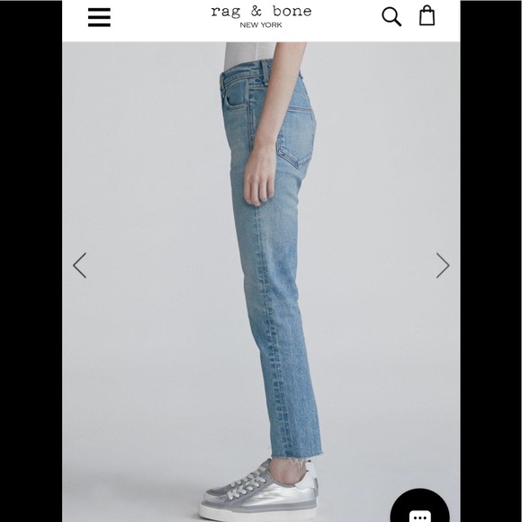 Rag & bone cigarette Jean Farrah 24 NWT - Picture 2 of 8